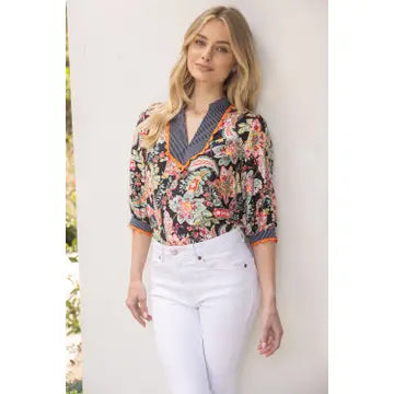 Midnight Garden Blouse